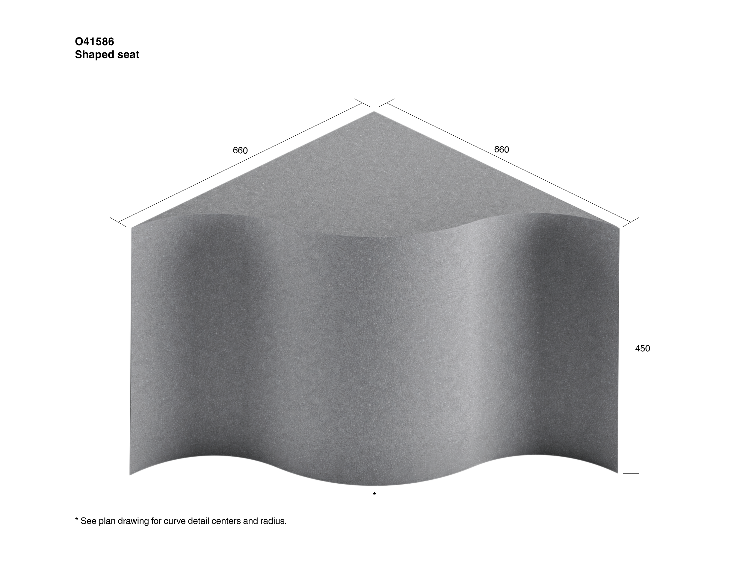 Ortano Shaped Corner Seat - Blissful Bathing Solutions