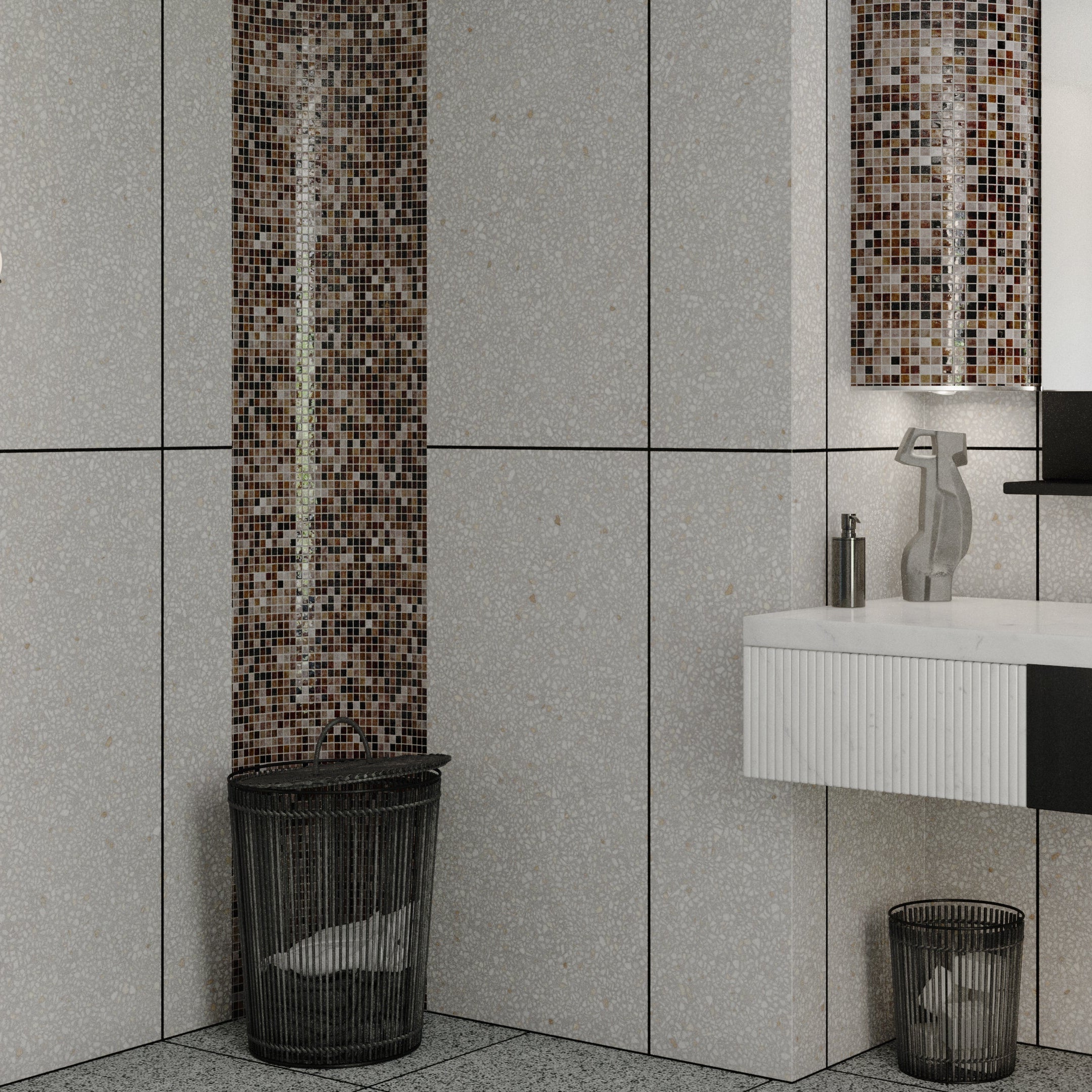 Ortano Azola® Concave Corner Large - Blissful Bathing Solutions