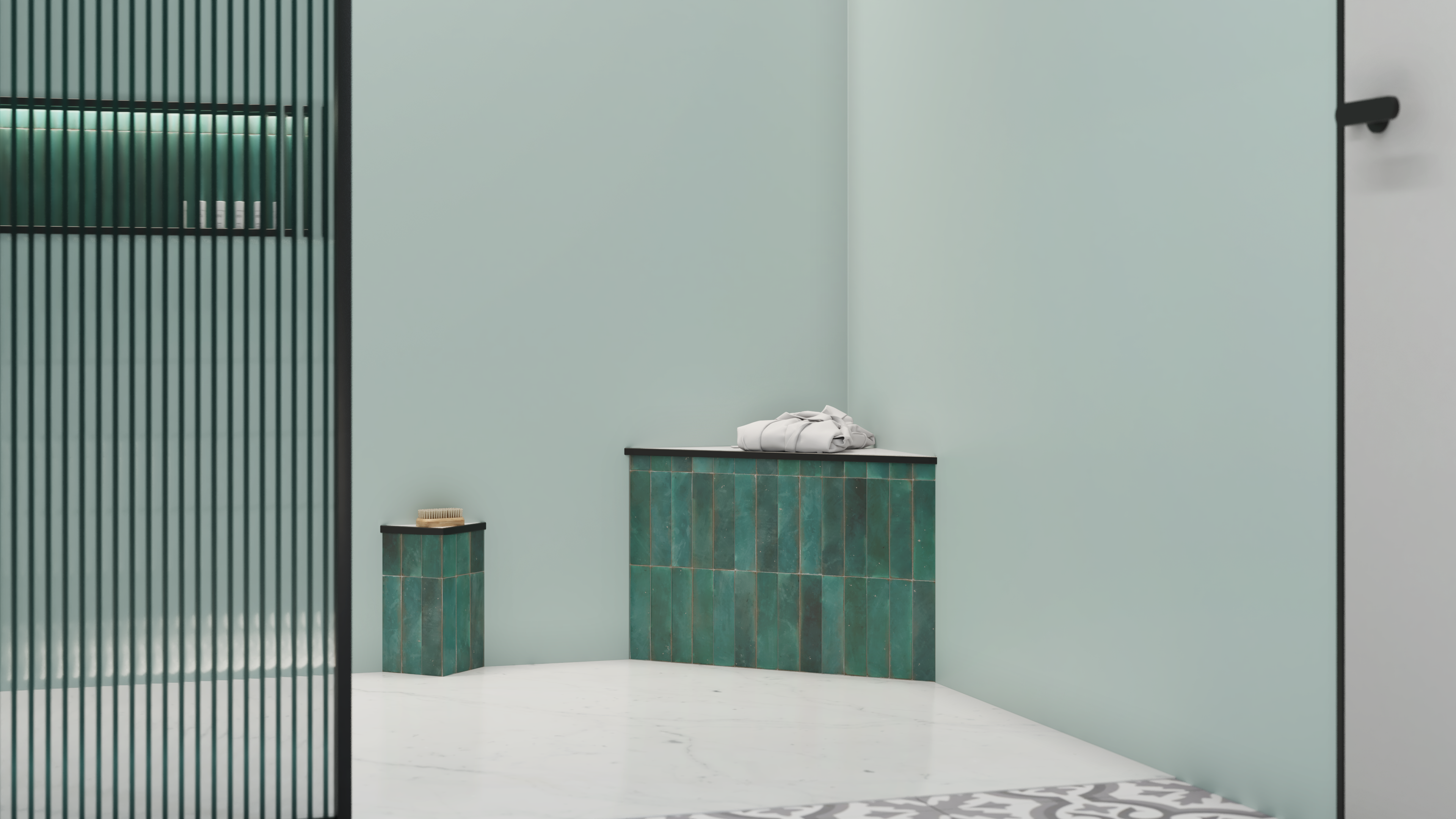 Ortano Triangular Corner Seat