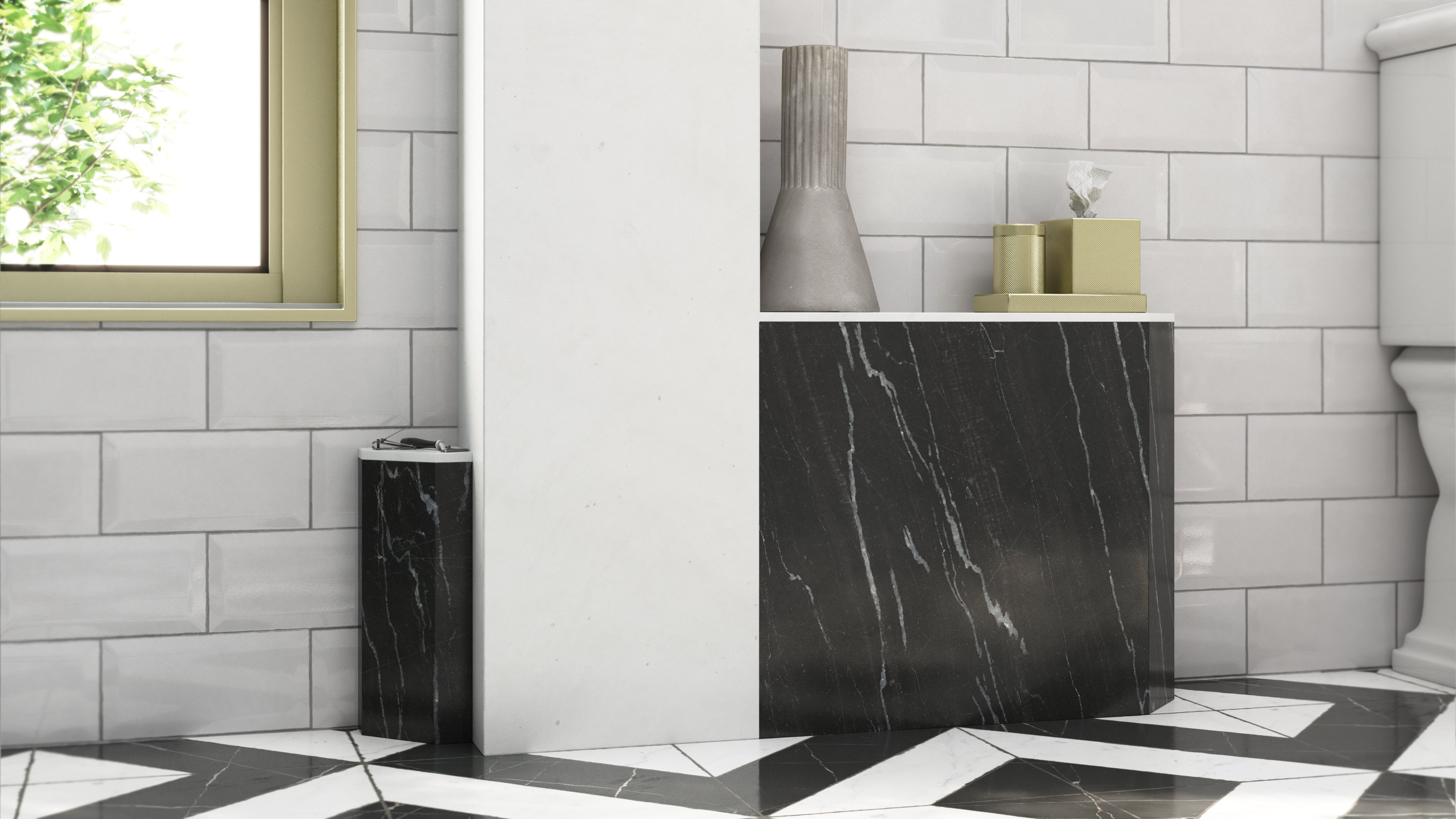 Ortano® Triangular Footrest for the extra bit of comfort in showering