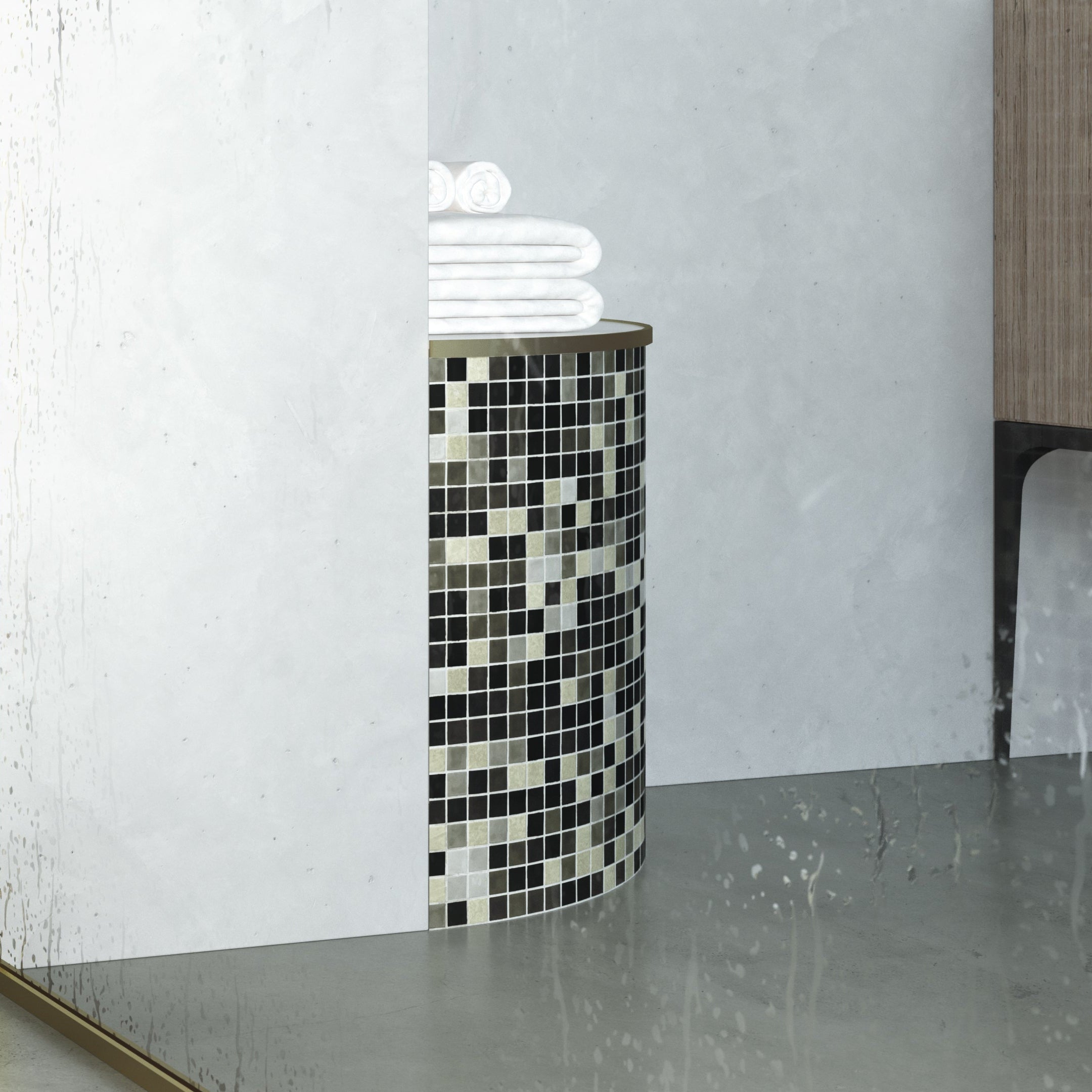 Ortano Quadrant Seat - Blissful Bathing Solutions