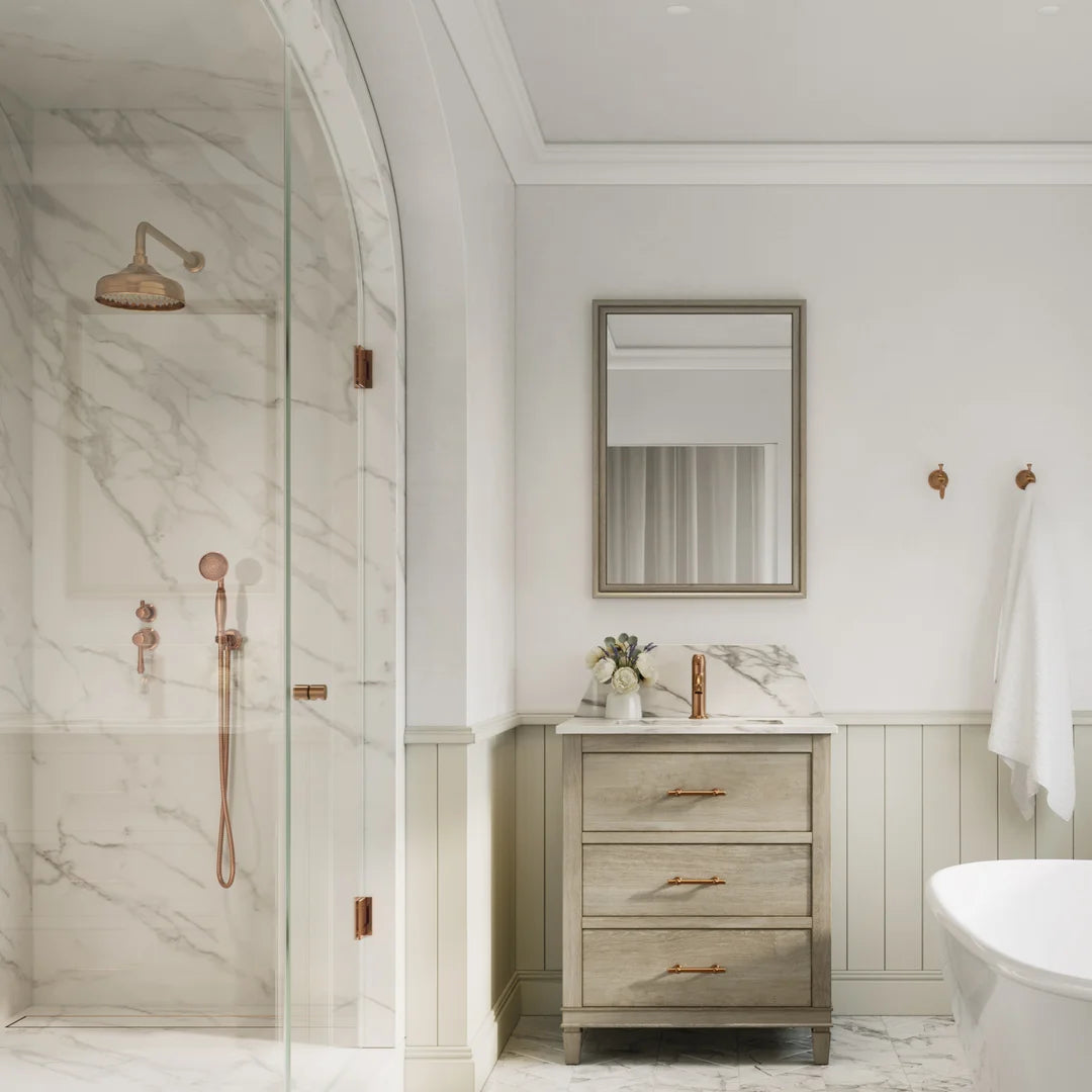 Kingsley Hand Shower - Brushed Copper - Blissful Bathing Solutions