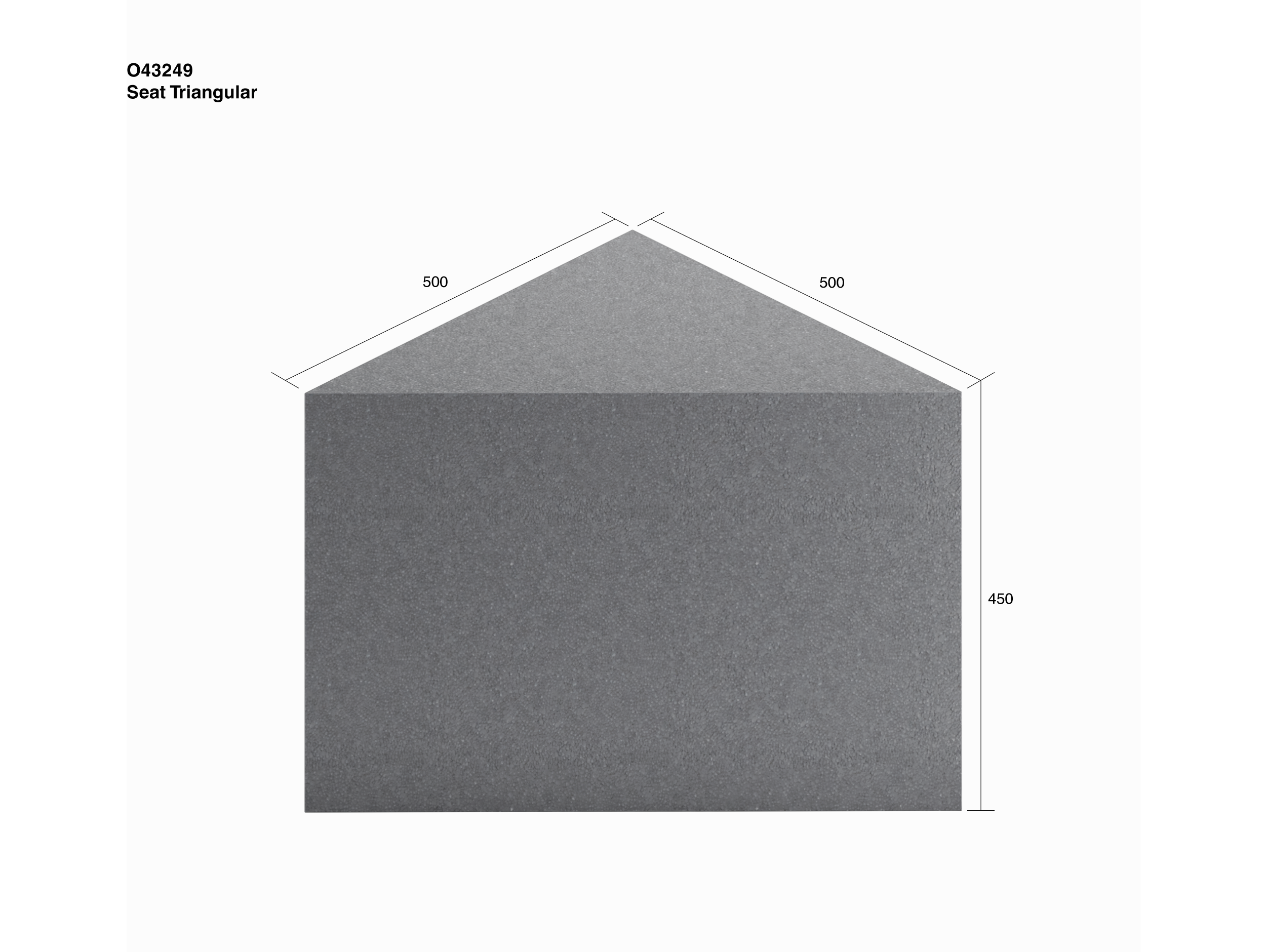 Ortano Triangular Corner Seat