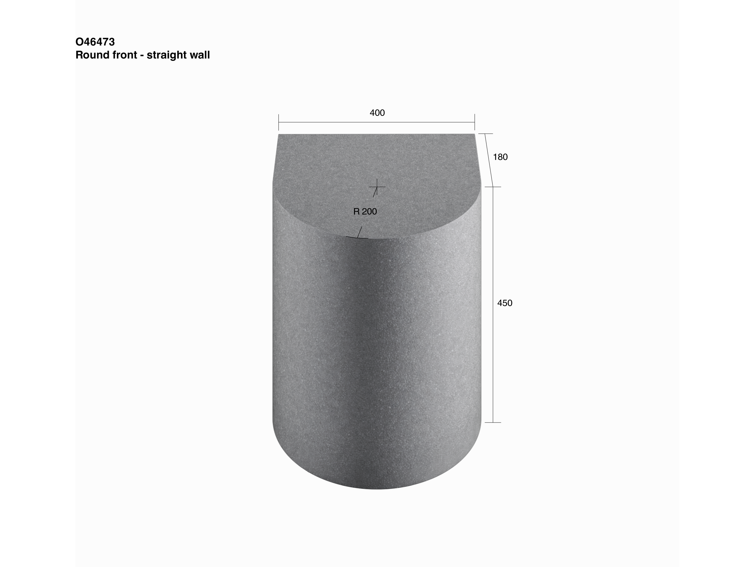 Curved Seat - Blissful Bathing Solutions