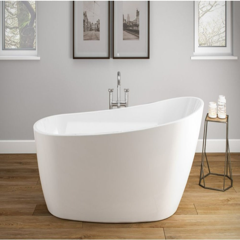 Royce Morgan Bayford 1510mm freestanding bath with white decor