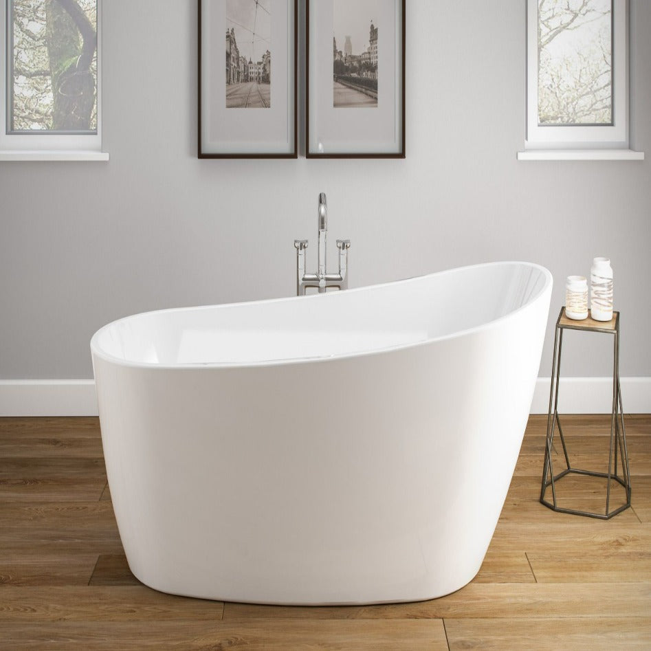 Royce Morgan Bayford 1730mm freestanding bath with white decor