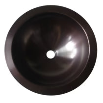 Round Antique Copper Sink - Blissful Bathing Solutions