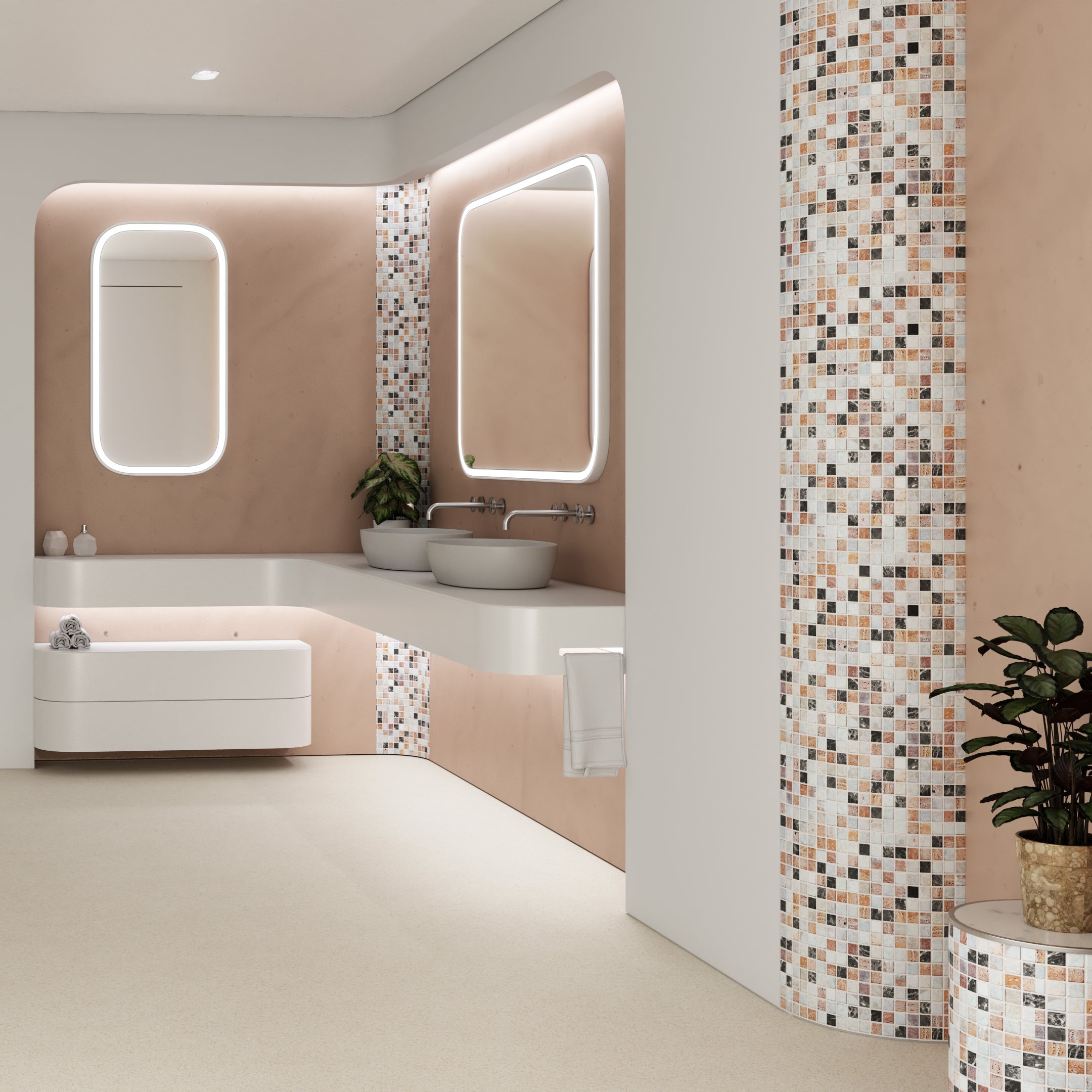 Ortano Azola® Quadrant Pipe Boxing - Blissful Bathing Solutions