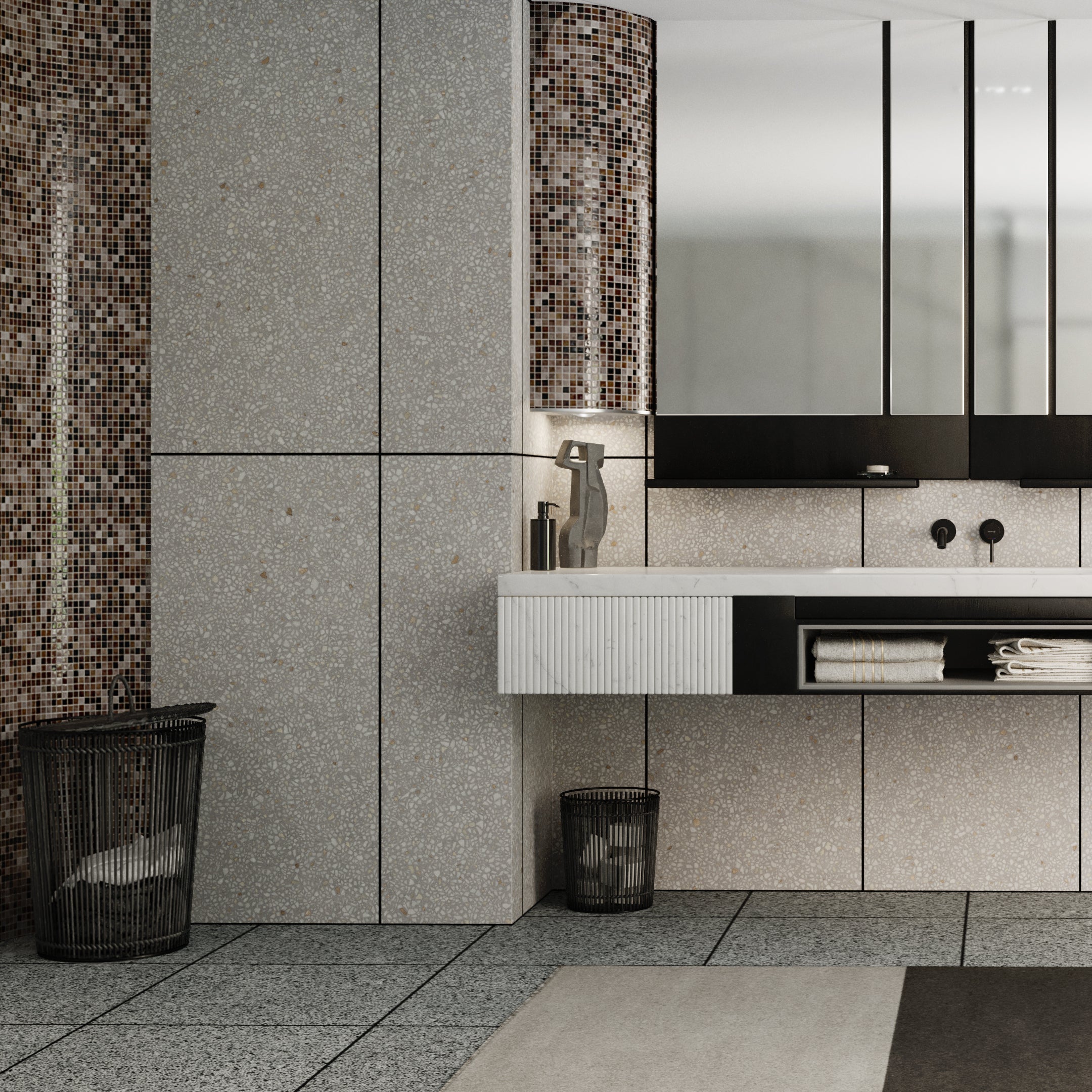 Ortano Azola® Concave Corner Large - Blissful Bathing Solutions