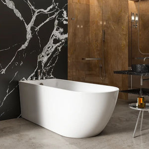 Vincent Alexander Belgravia Single Ended Gloss White Freestanding Bath