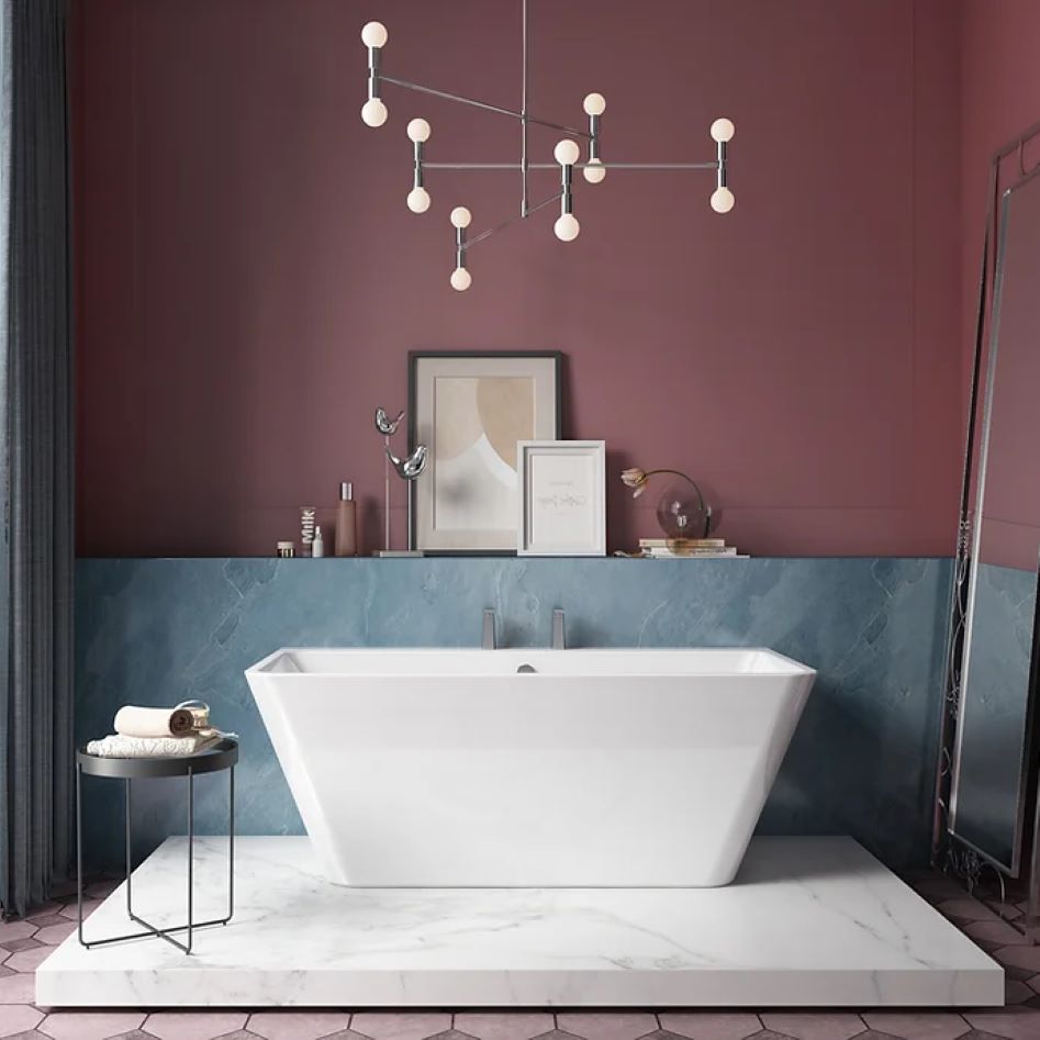 Charlotte Edwards Eris Gloss White Freestanding Bath