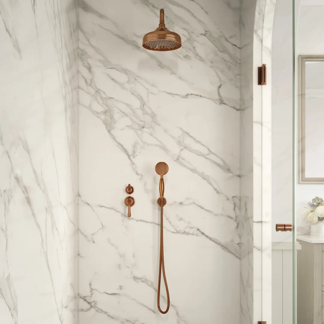 Kingsley Hand Shower - Brushed Copper - Blissful Bathing Solutions