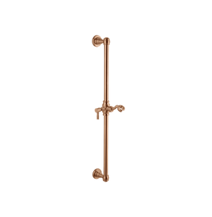 Kingsley Shower Rail - Brushed Copper
